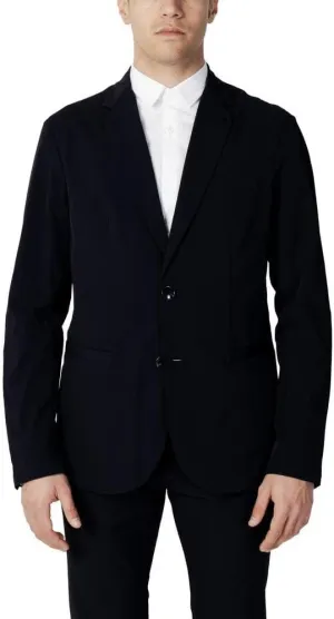 A | X ARMANI EXCHANGE Men's Big & Tall Ultra Stretch Twill Blazer