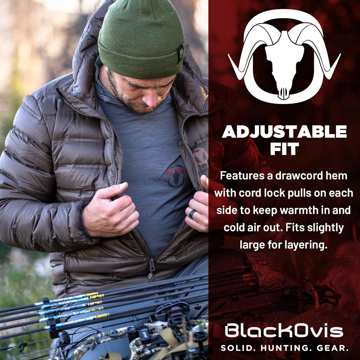 Anchor Point Welded Down Jacket