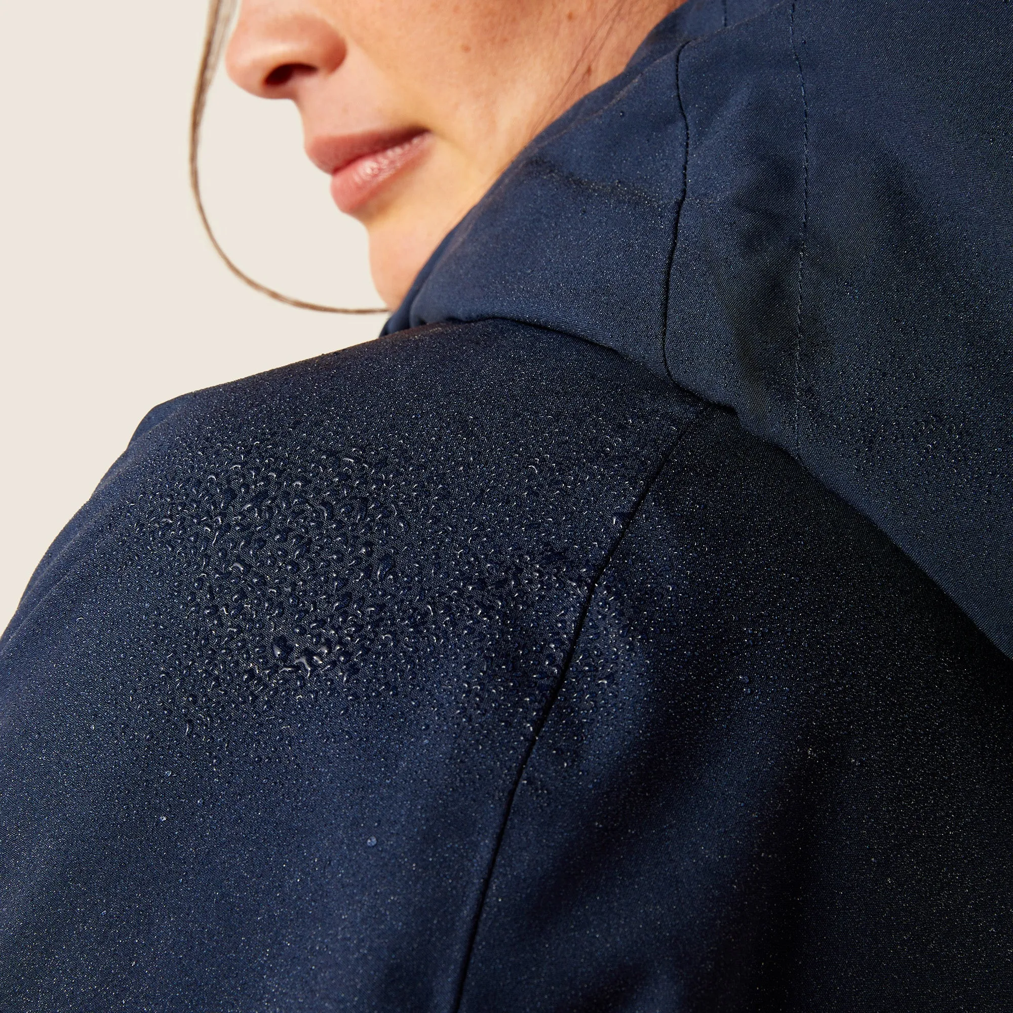 Ariat Ladies Valor H2o Jacket - Navy Colorblock
