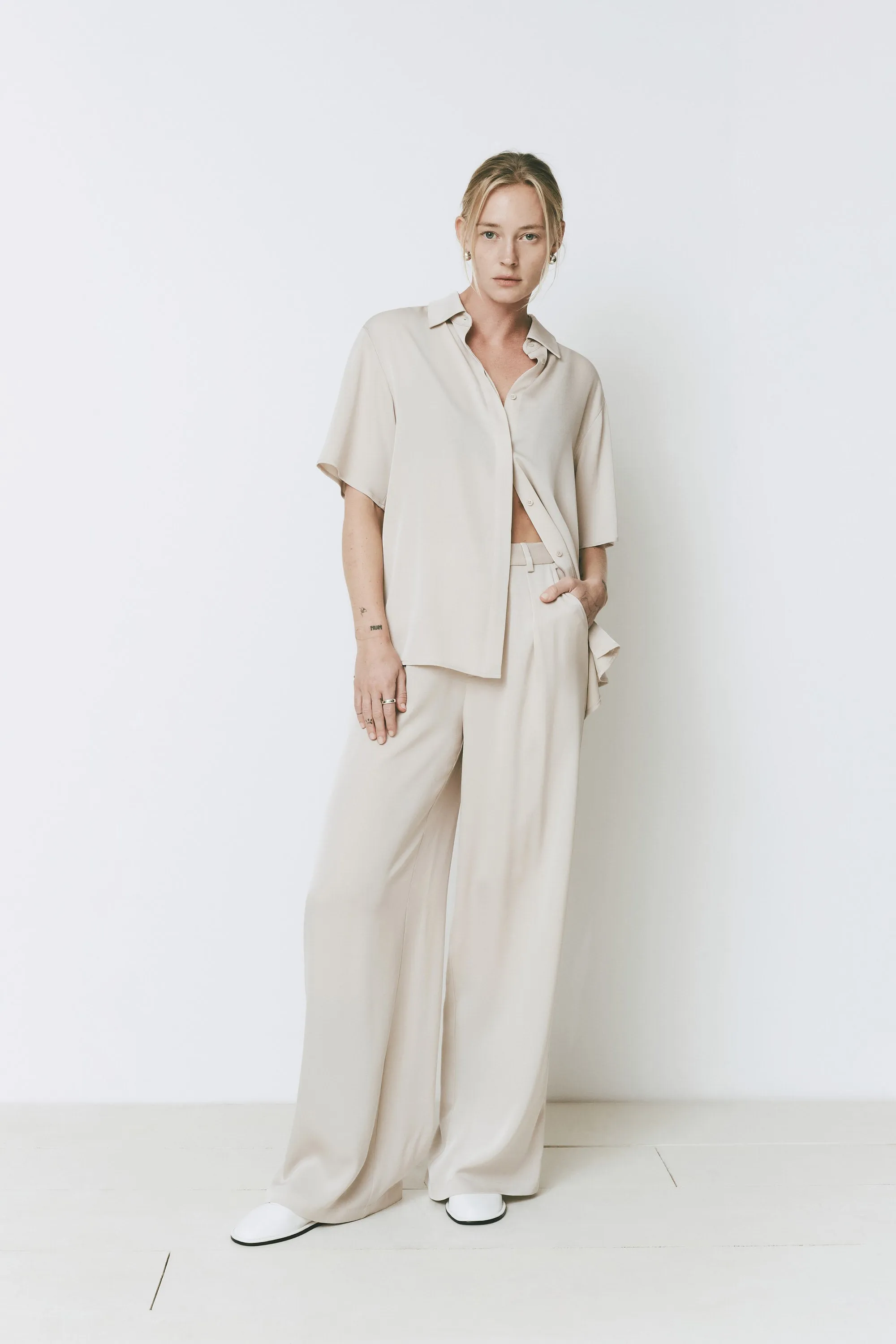 Atelier Satin Shirt