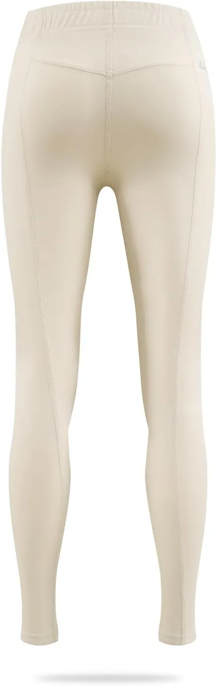 baleaf Girls Riding Pants Kids Equestrian Breeches Knee-Patch Zip Pocket Horseback Tights