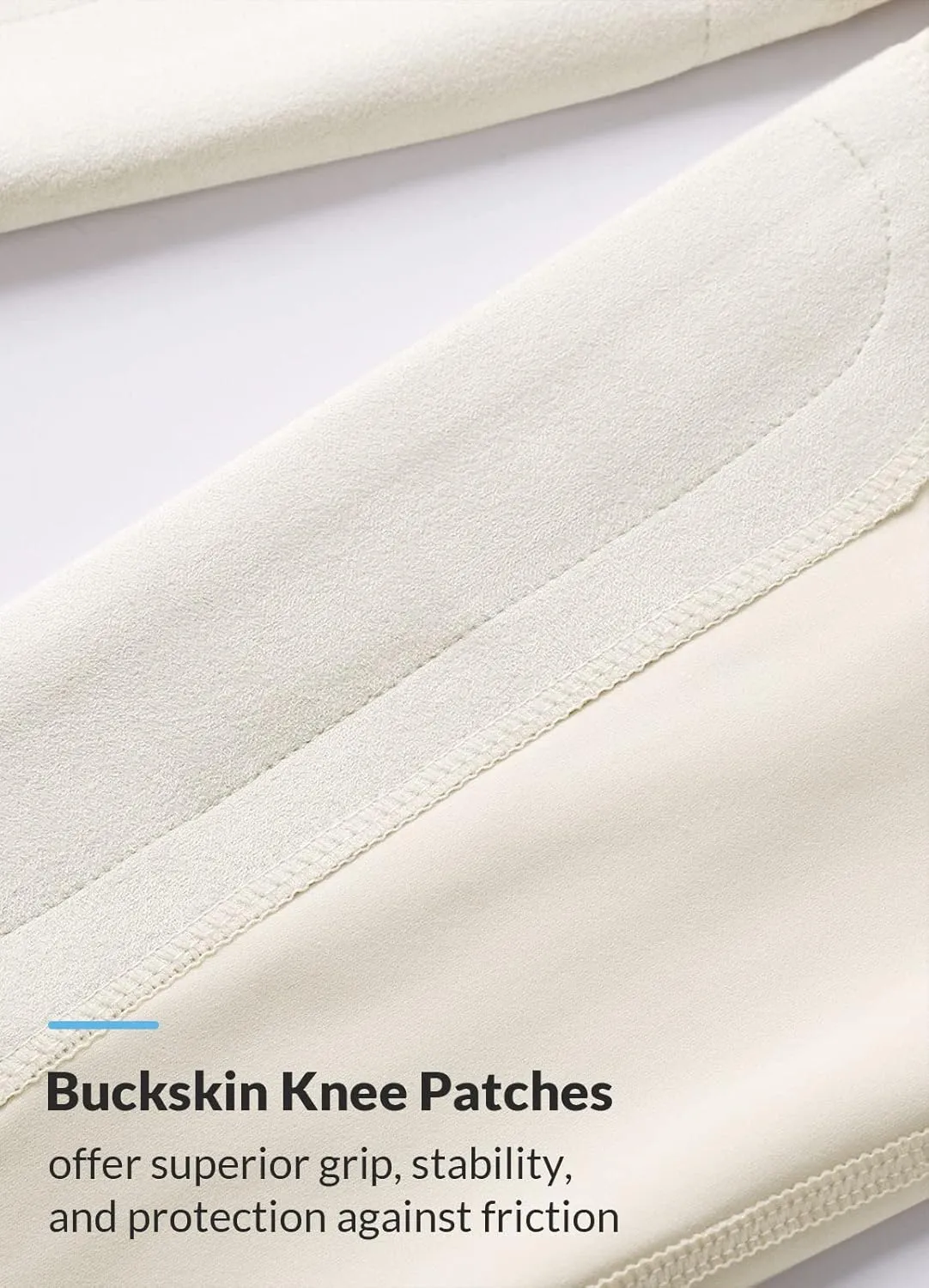 baleaf Girls Riding Pants Kids Equestrian Breeches Knee-Patch Zip Pocket Horseback Tights