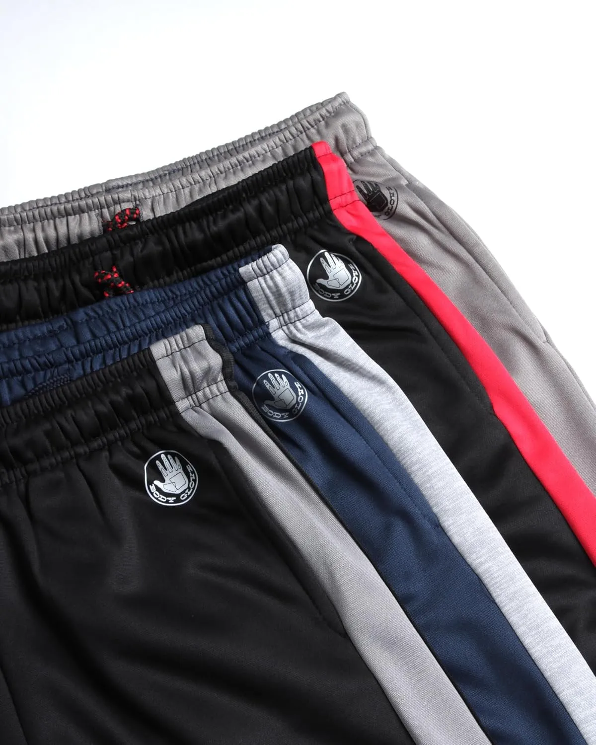 Body Glove Boys Sweatpants - 4 Pack Tricot Athletic Kids Joggers Clothes for Boys Jogger Pants with Pockets (Size: 8-18)