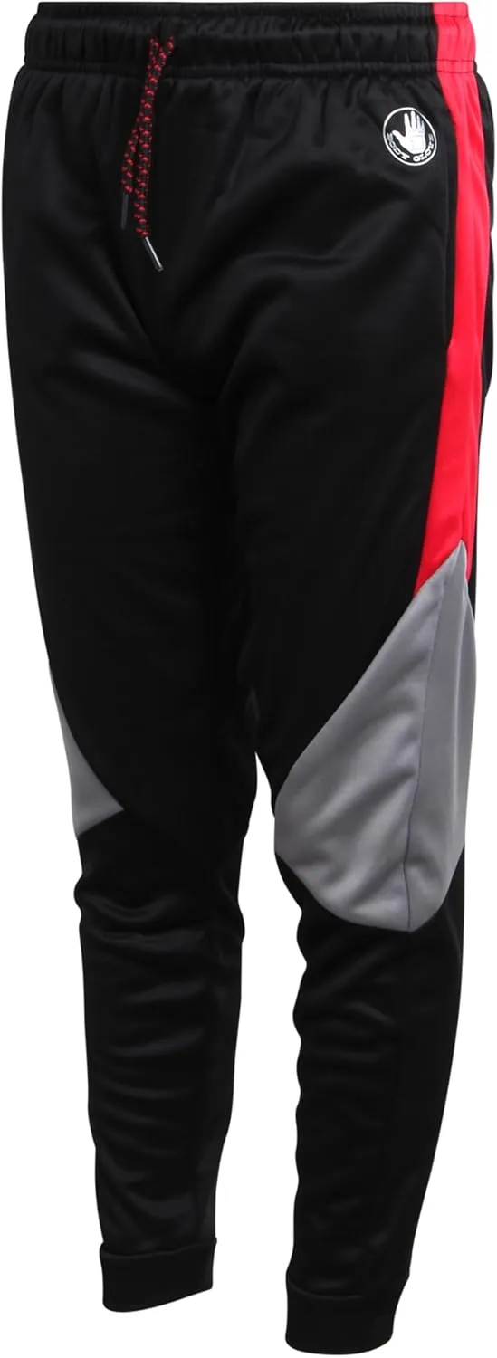 Body Glove Boys Sweatpants - 4 Pack Tricot Athletic Kids Joggers Clothes for Boys Jogger Pants with Pockets (Size: 8-18)