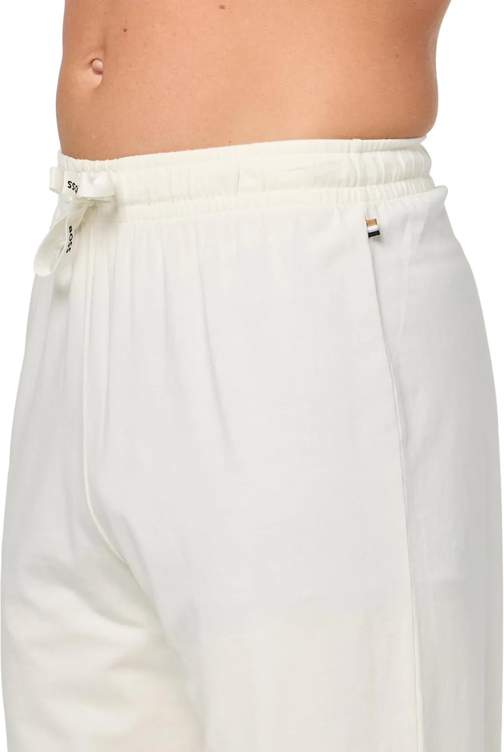 BOSS mens Jersey Cuffed Relaxed Fit Pajama Pants