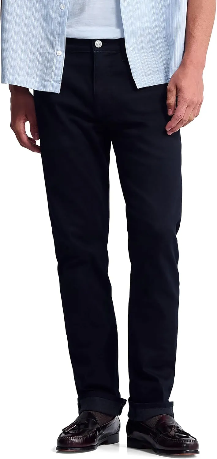 Bridge Men's Regular Rise Straight Leg Jeans