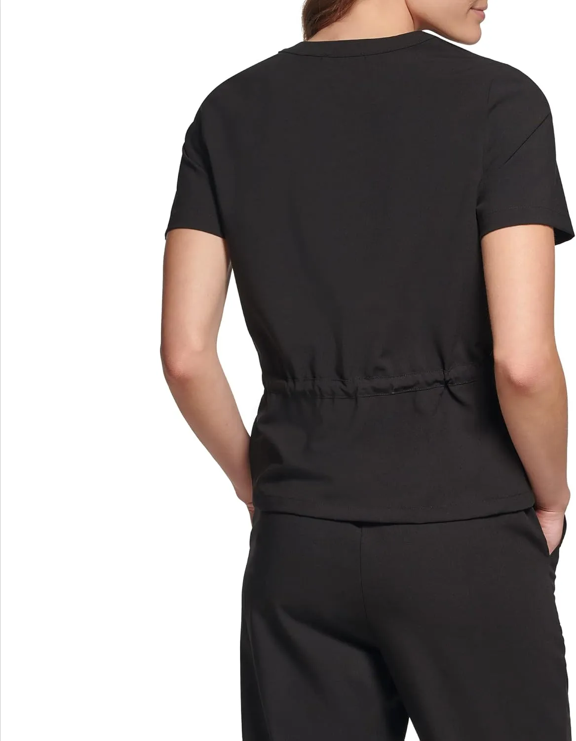 Calvin Klein Women Missy Everyday Short Sleeve Belted Lined Jacket