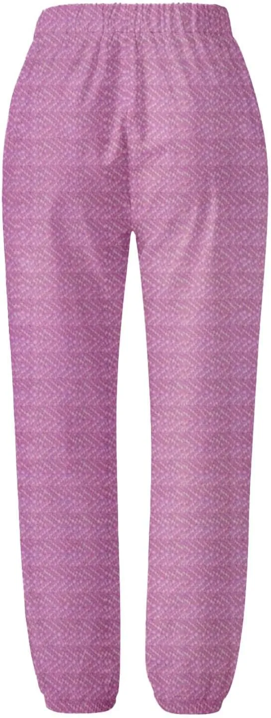 Capri Pants for Women Cotton Linen Elastic High Waisted Straight Leg Lounge Pants Casual Loose Summer Trousers