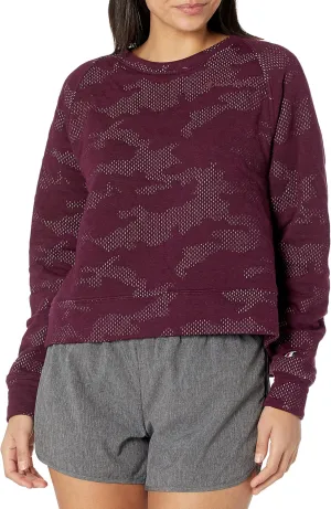 Champion Women's Sport Soft Touch Double Knit Crew