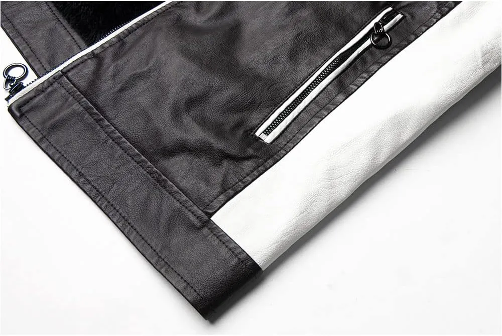 Christian Inspirational Gifts Jesus Saves Cross on Fire Personalized Customize Men Leather Vest Jacket