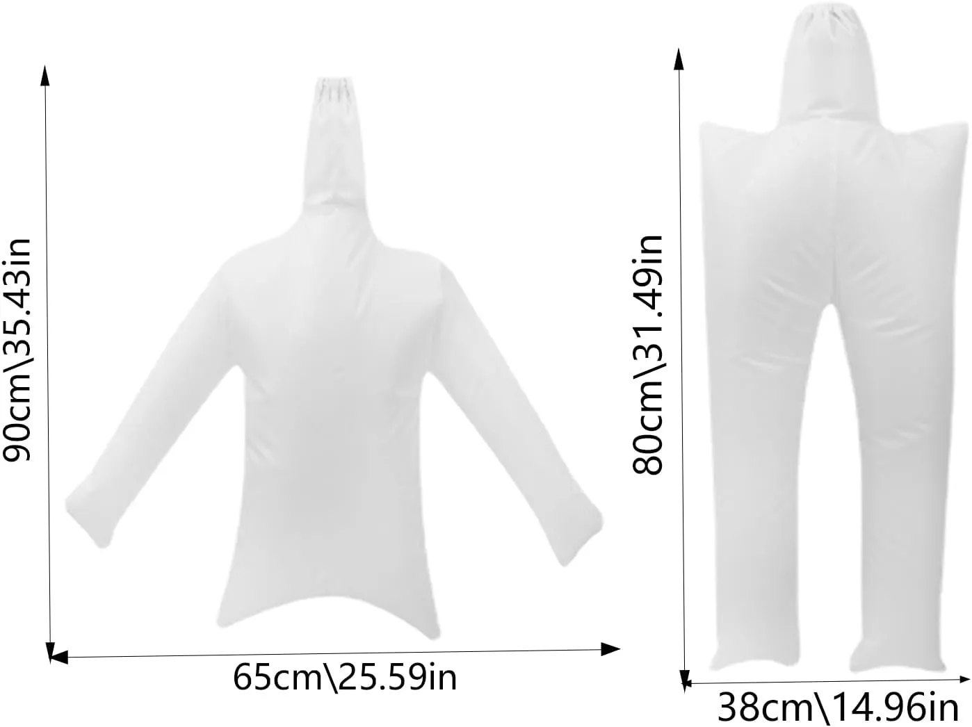 Clothes Drying Bag Dryer, Portable Dry Clothes Air Bag Bag Fast Drying T- Shirt Drying Air Bags Multifunctional Foldable Dryer Garment Pants Drying Air Bags for Clothes White Coat Polyester