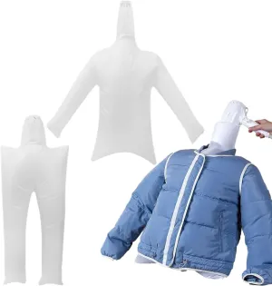 Clothes Drying Bag Dryer, Portable Dry Clothes Air Bag Bag Fast Drying T- Shirt Drying Air Bags Multifunctional Foldable Dryer Garment Pants Drying Air Bags for Clothes White Coat Polyester