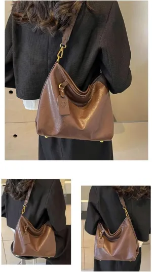 cross-body bag Soft Leather Commuter Shoulder Bag