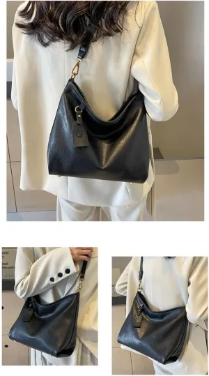 cross-body bag Soft Leather Commuter Shoulder Bag