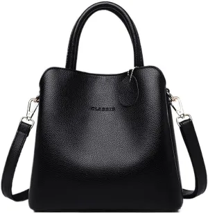cross-body bag Soft Leather Crossbody Bucket Bag
