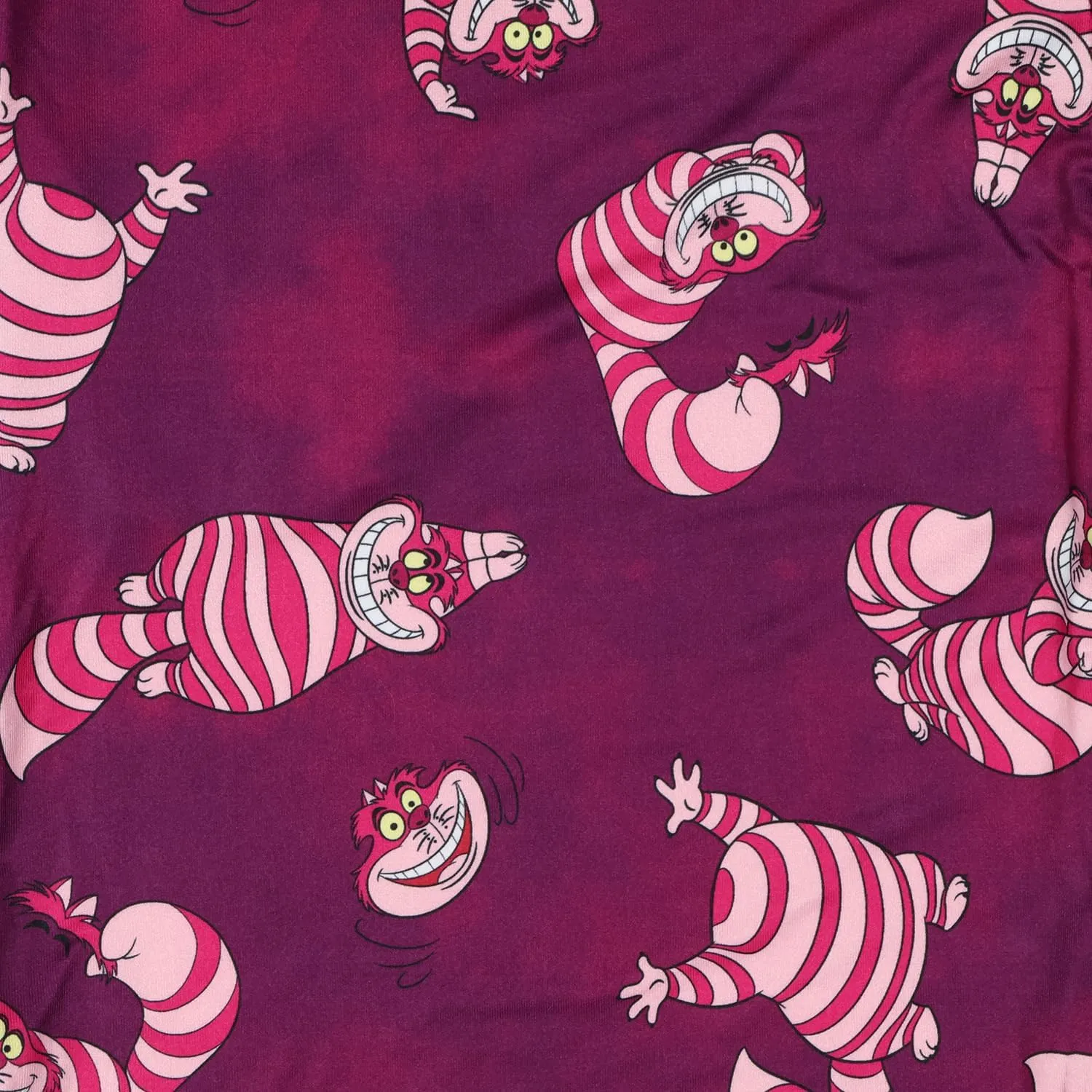 Disney Alice In Wonderland PJs Womens Cheshire Cat All Over Print Pajama Pants