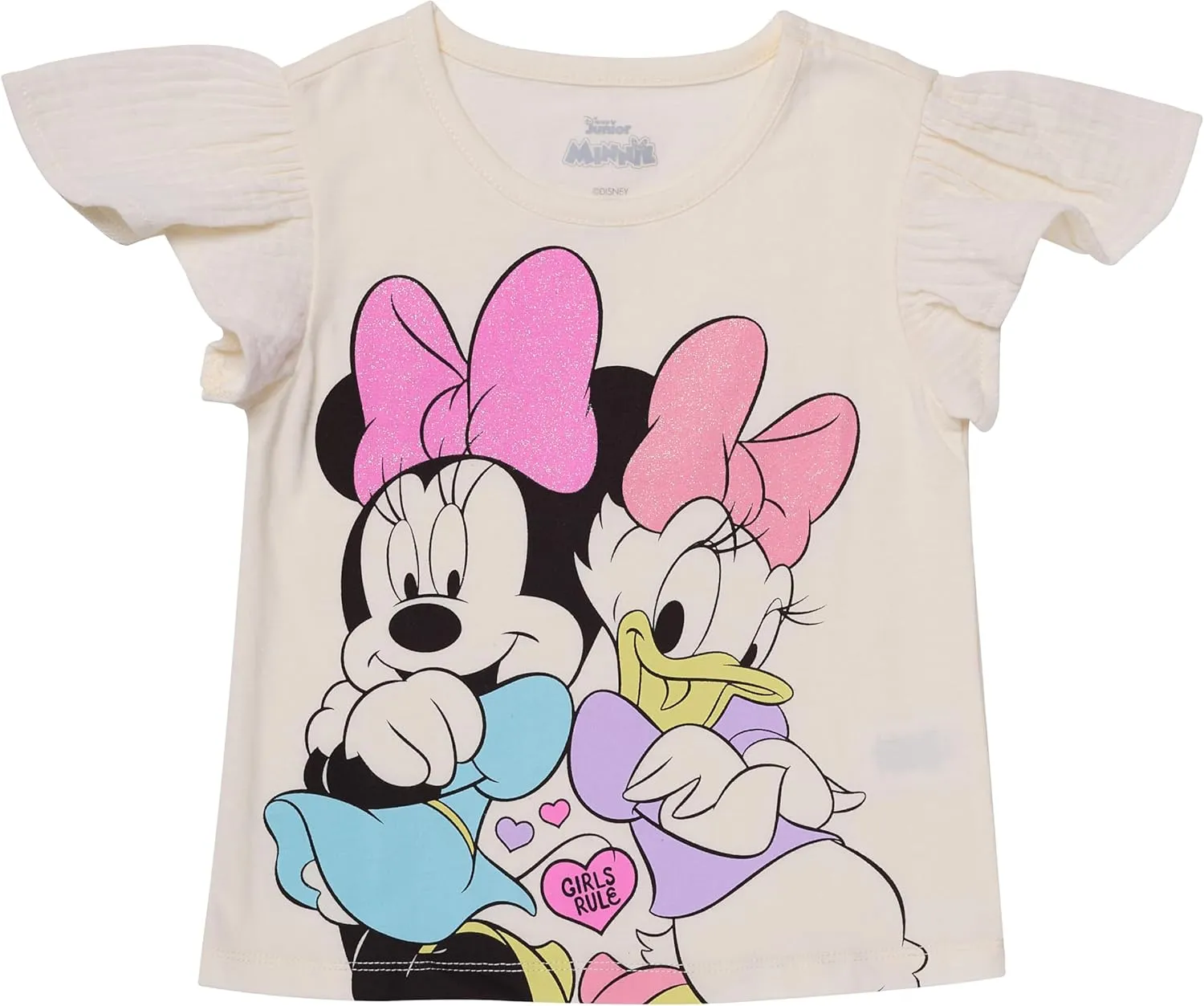 Disney Minnie Mouse Toddler Outfit, Girls 2-Piece T-Shirt and Leggings Set
