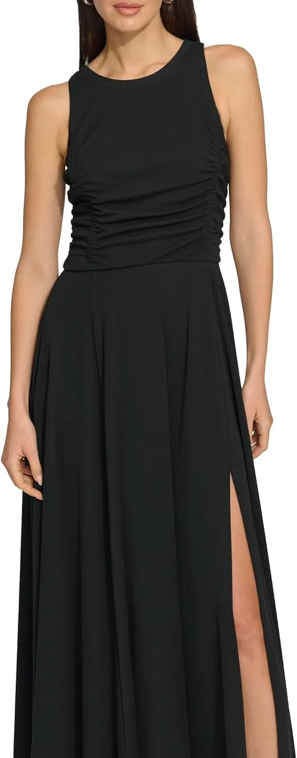DKNY Women's Lightweight Casual Knit Maxi Dress