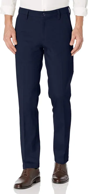 Dockers Men's Straight Fit Workday Khaki Smart 360 Flex Pants (Regular and Big & Tall), Pembroke, 36W x 32L