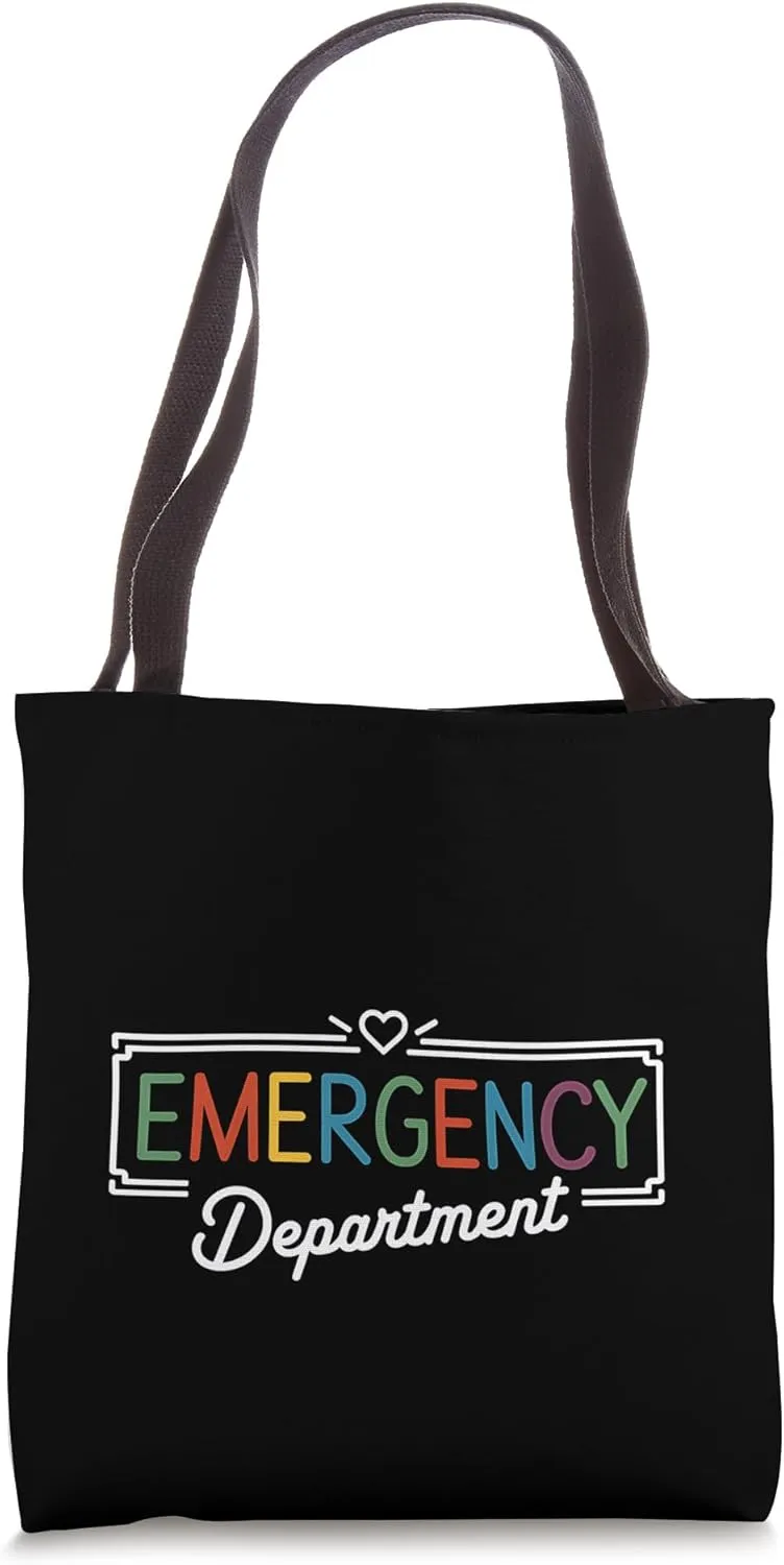 Emergency Department Tech Week ER Nurse Doctor Gift Tote Bag