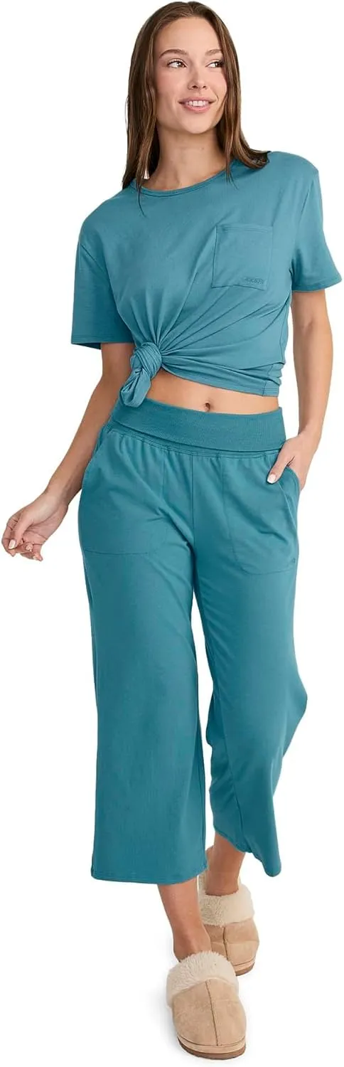 Jockey Women's Loungewear Soft Touch Luxe Crop Pant