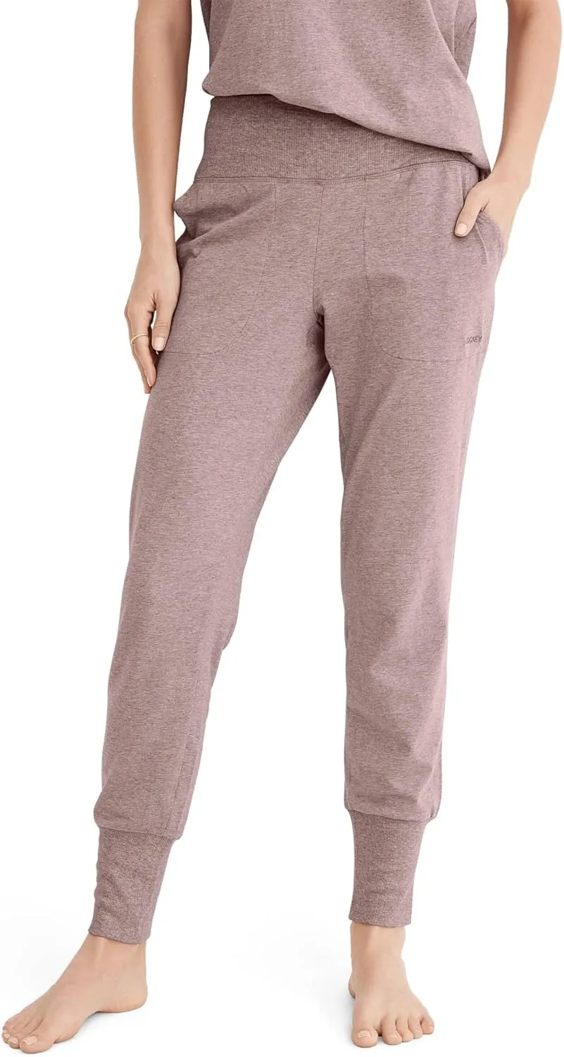 Jockey Women's Loungewear Soft Touch Luxe Foldover Jogger