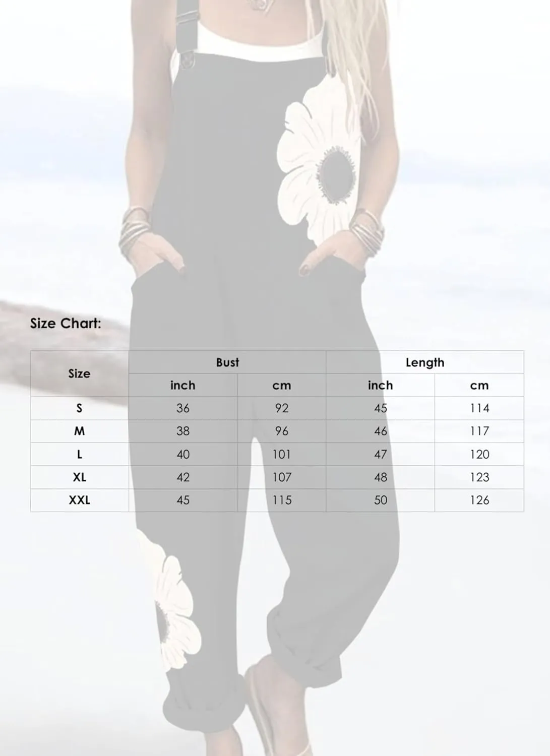 Jumpsuits for Women Vintage Floral Print Jumpsuits Casual Summer Outfits Rompers Beach Vacation Trendy Overalls