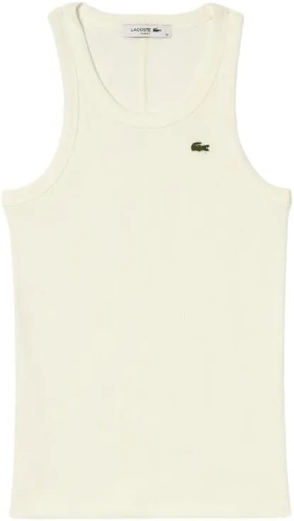 Lacoste Women's Slim Fit Cotton Tank Top