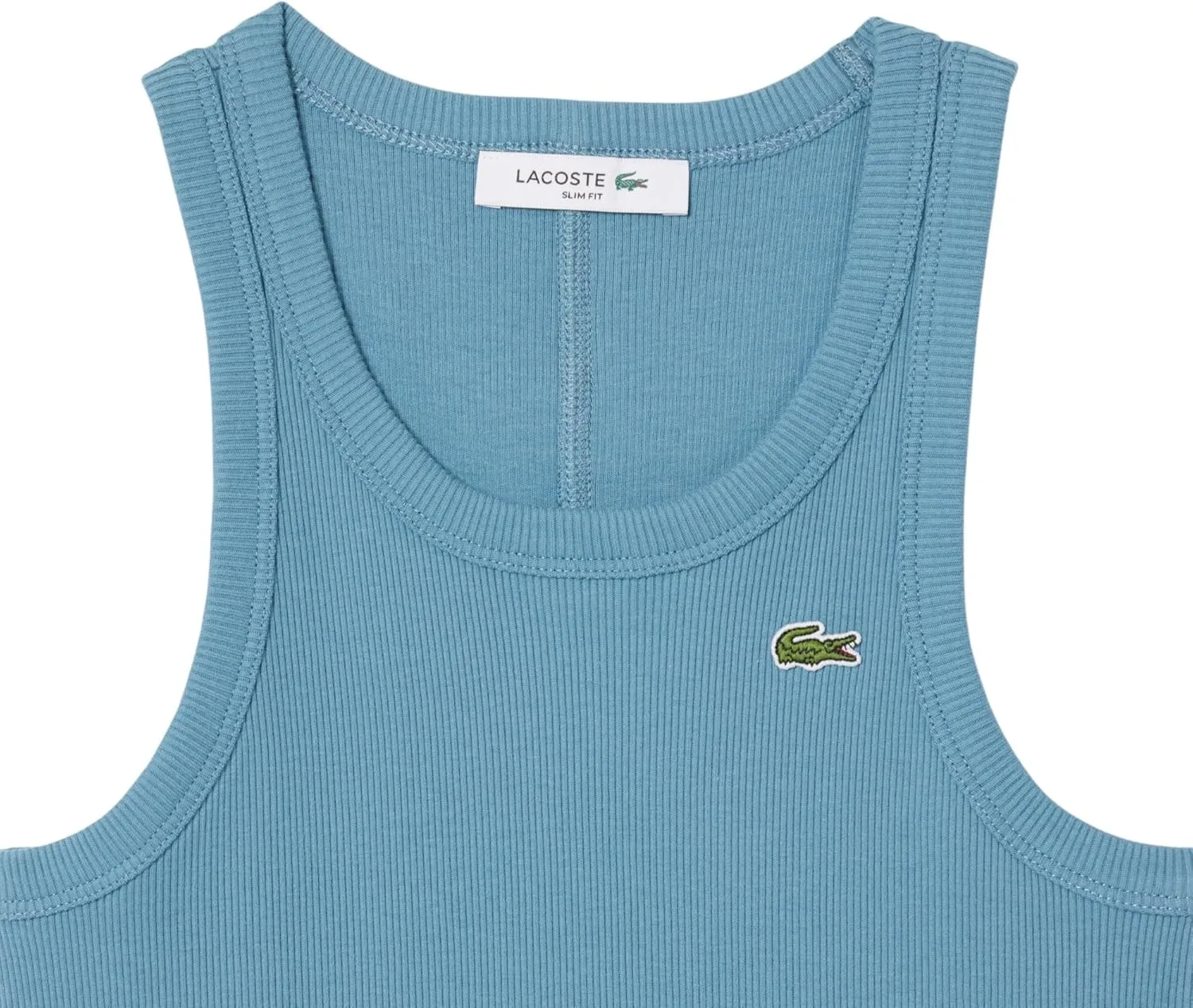 Lacoste Women's Slim Fit Cotton Tank Top