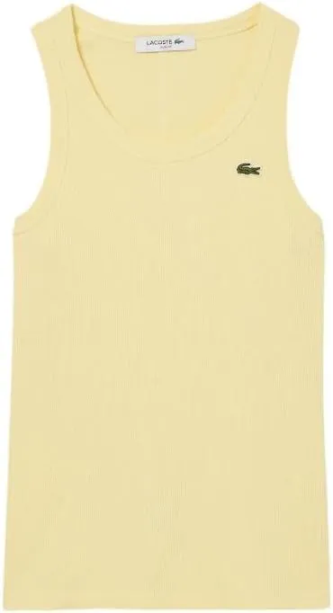 Lacoste Women's Slim Fit Cotton Tank Top
