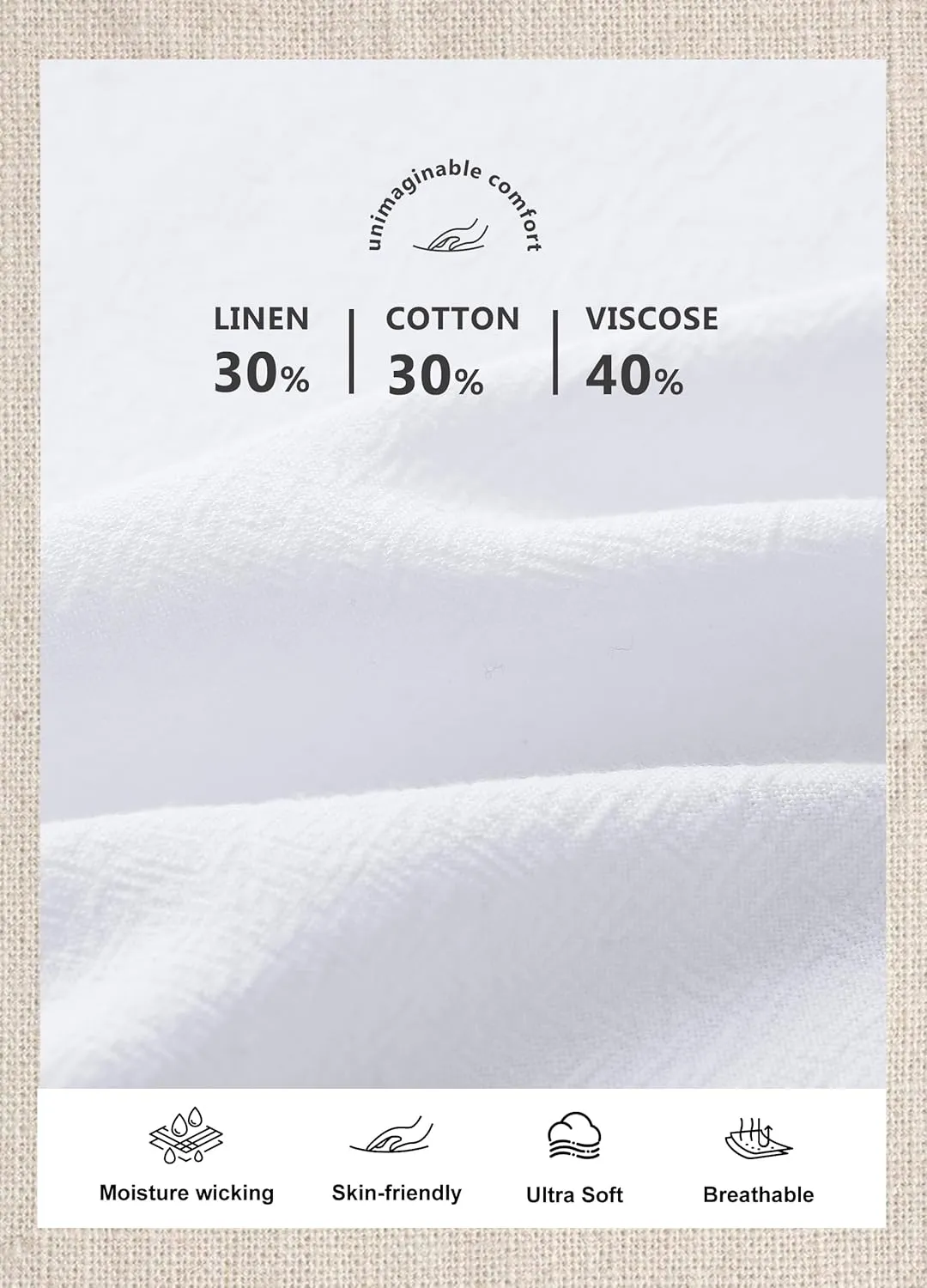 Libin Linen Pants Women Wide Leg Casual Beach Pants Cotton Linen Summer Lounge Pants Travel Work Trousers with Pockets