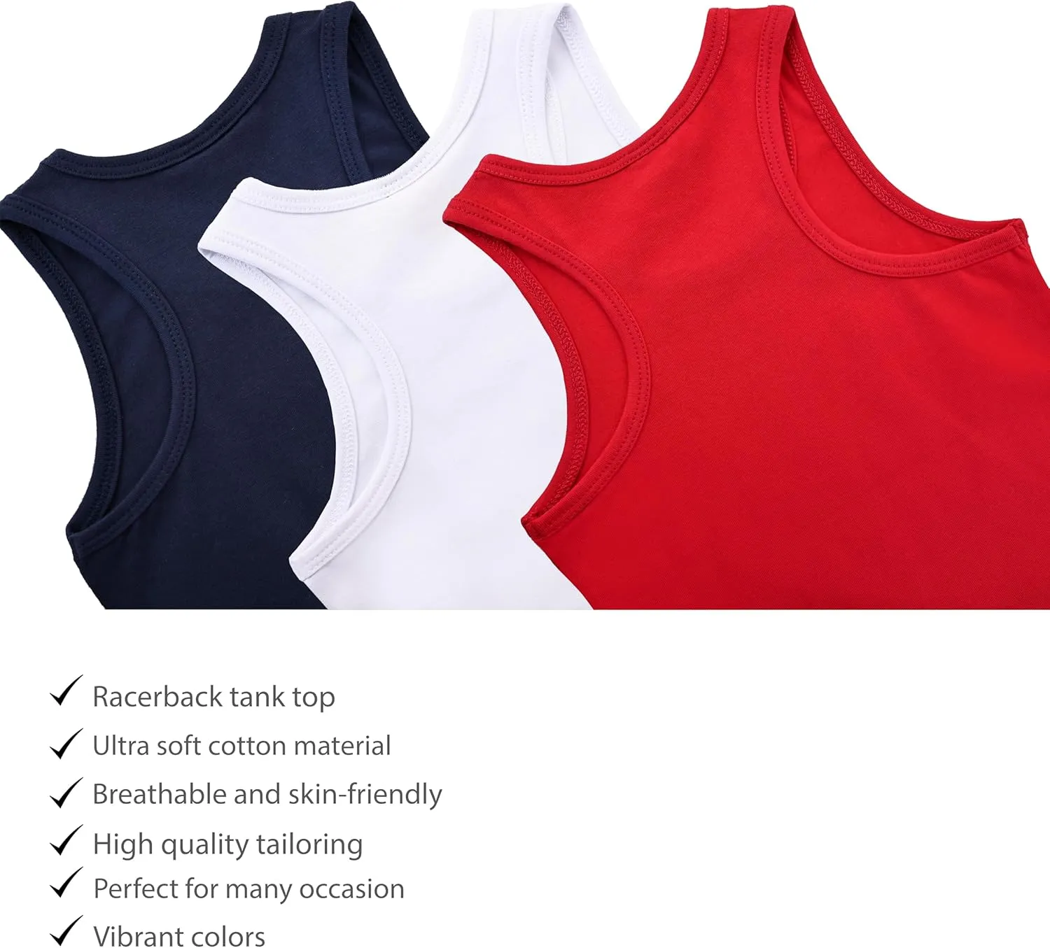 Lilax Girls' Racerback Tank Top