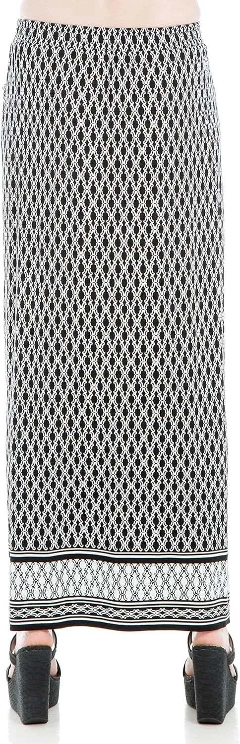 Max Studio Women's Maxi Drawstring Skirt