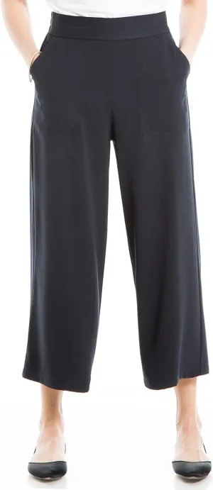Max Studio Women's Soft Twill Wide Leg Pant