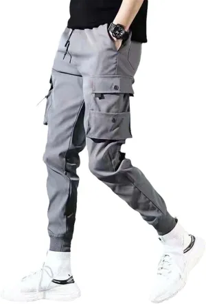 Men's Harem Pants Hip Hop Spring/Summer Cargo Pants Casual Streetwear Trousers