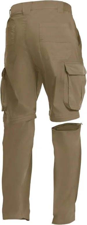 NATUVENIX Hiking Pants Men Quick Dry Convertible Fishing Pants for Men Zip Off Lightweight Mens Cargo Pants Outdoor Travel