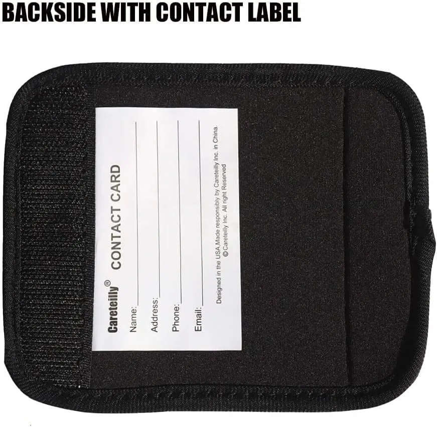 Neoprene Luggage Handle Wrap- Comfort Luggage Identifiers for Suitcases Luggage Markers Easy Identification Travel Bag Identifiers Travel Accessories for Women