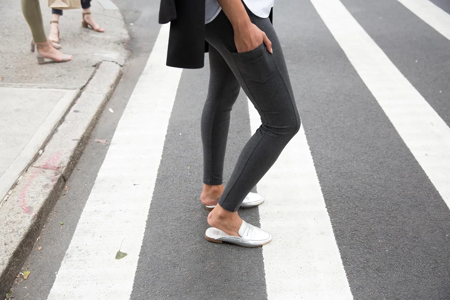 No Nonsense Women's Cotton Lounge Legging with Pocket