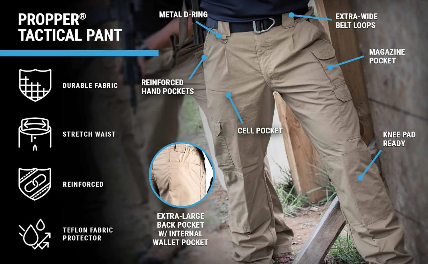 Propper Men's Canvas Tactical Pant