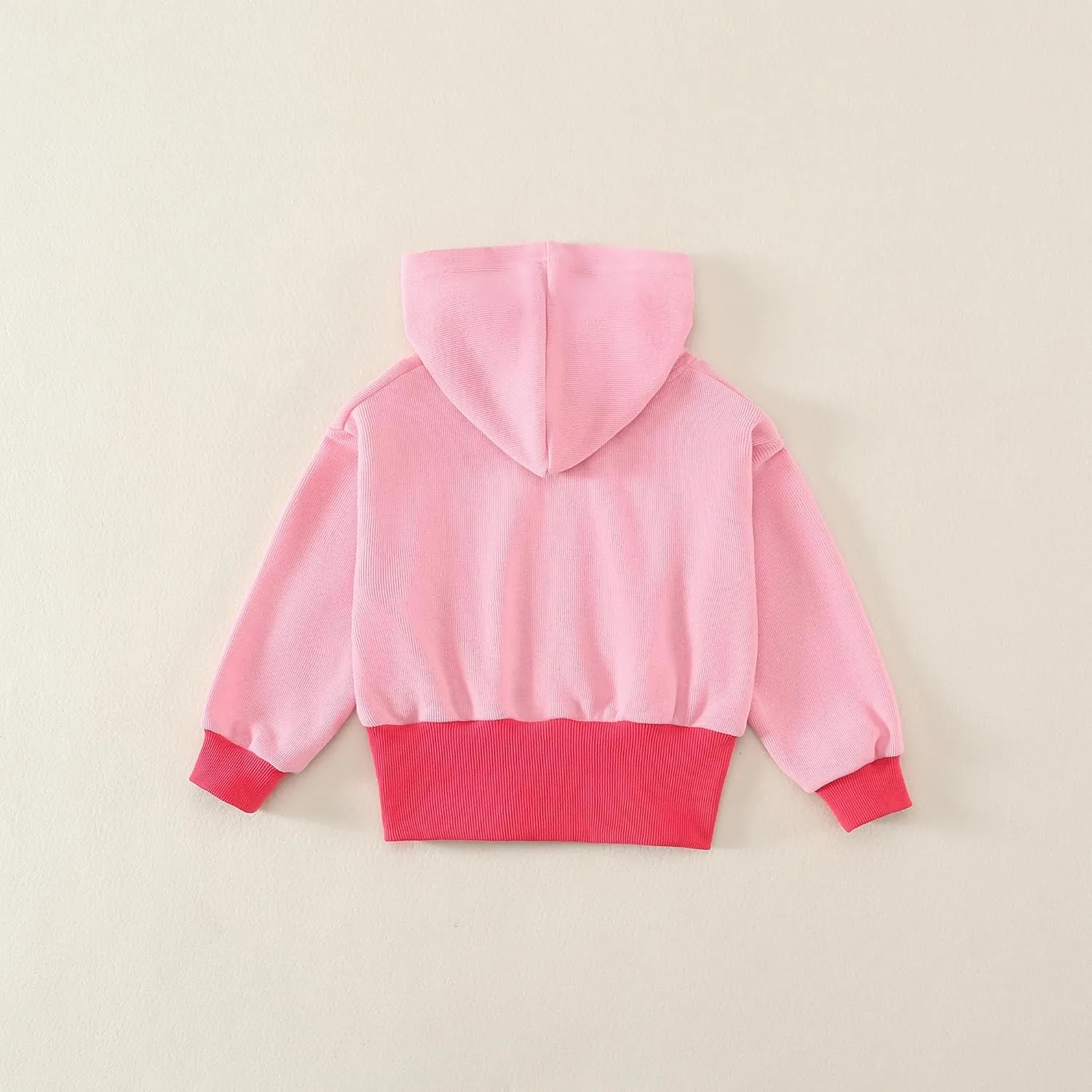 Pumpkin By L.E. Spring Outfit, Pink Hoodie and Sweatpants Set