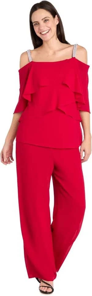 R&M Richards Women's 2PC Elegant Pant Set