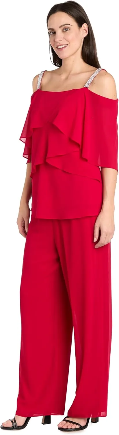 R&M Richards Women's 2PC Elegant Pant Set