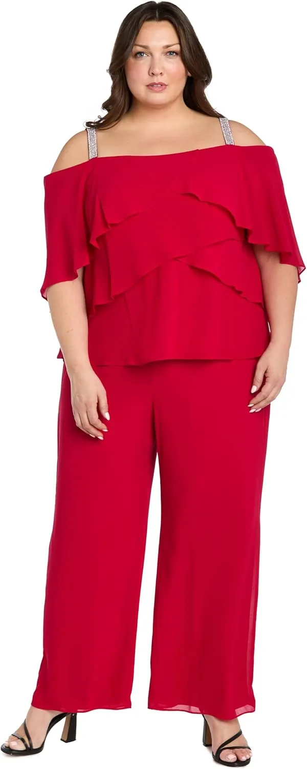 R&M Richards Women's 2PC Elegant Pant Set