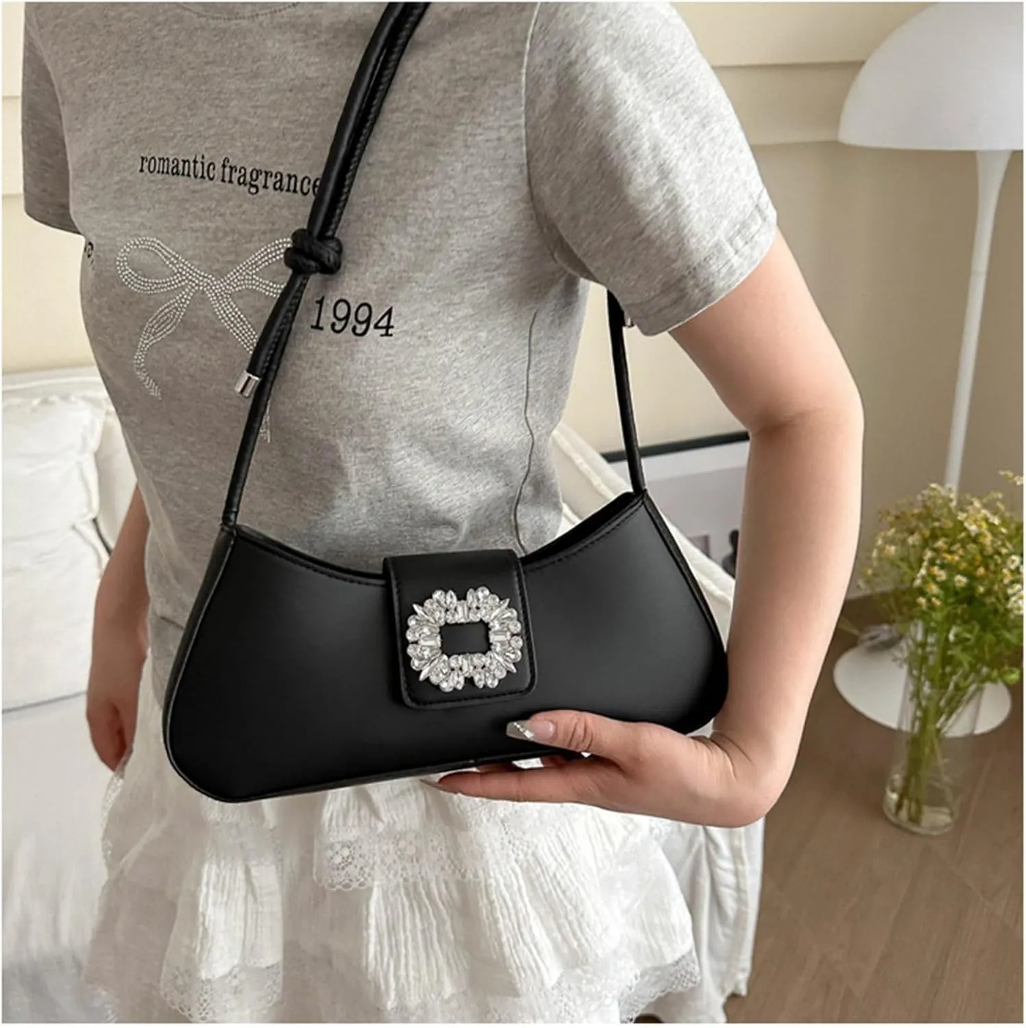 Soft Leather Bag Shoulder Bag Women's Bag Daily Banquet