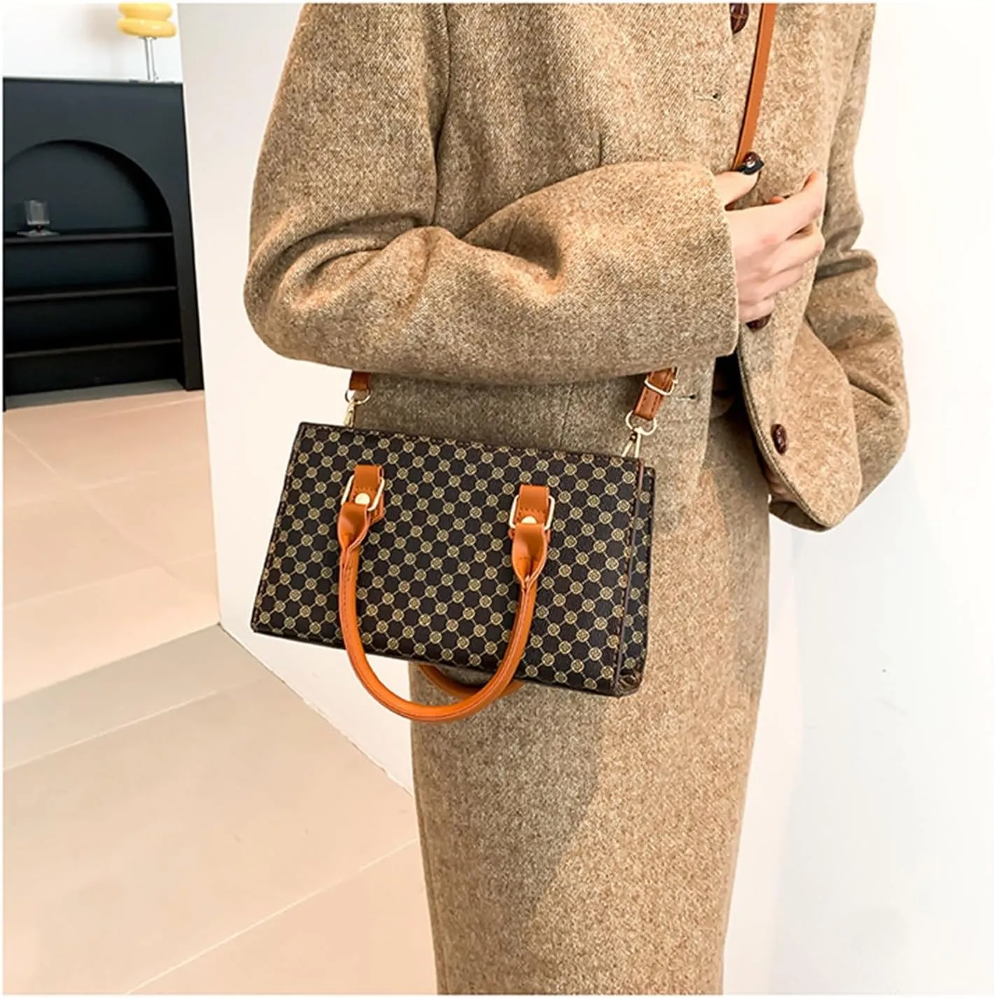 Soft Leather Bag Shoulder Bag Women's Bag Daily Banquet
