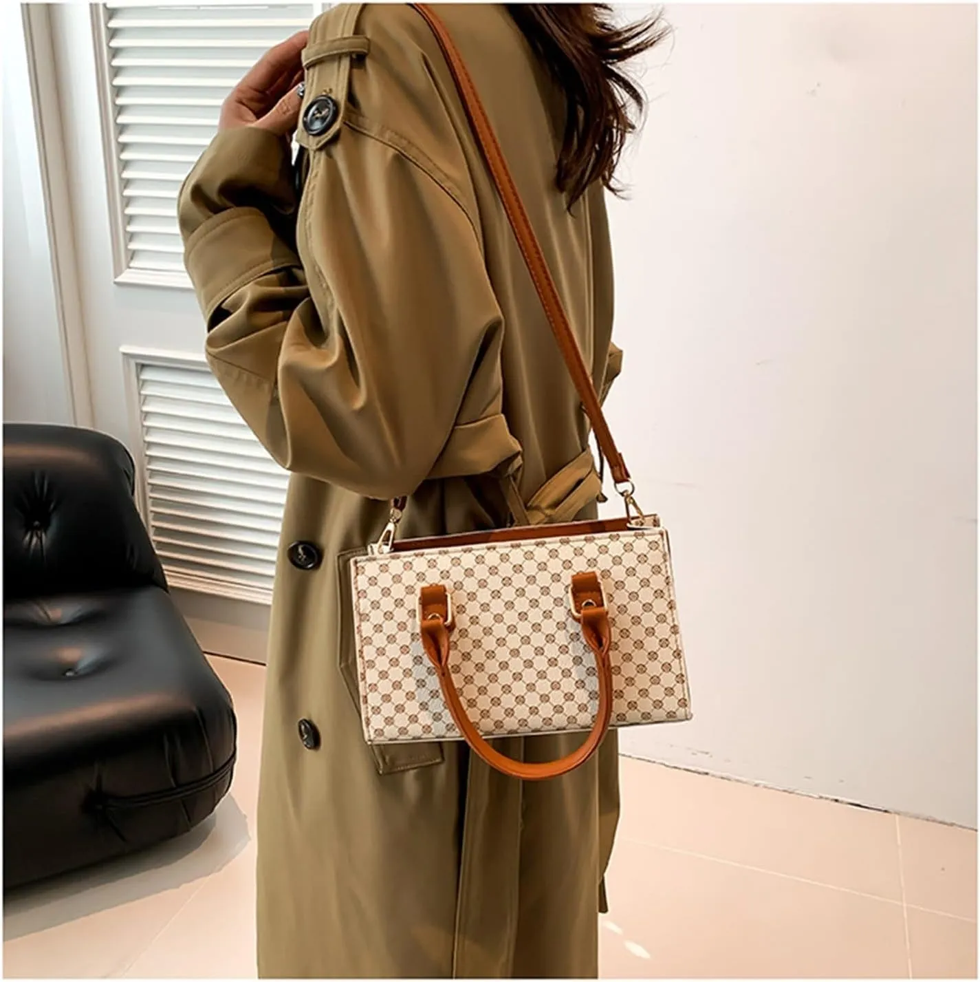Soft Leather Bag Shoulder Bag Women's Bag Daily Banquet
