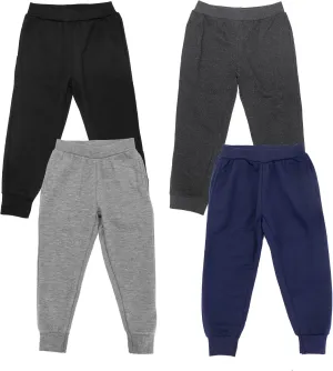 Studio 3 Boy Sweatpants  4 Pack Active Fleece Jogger Pants
