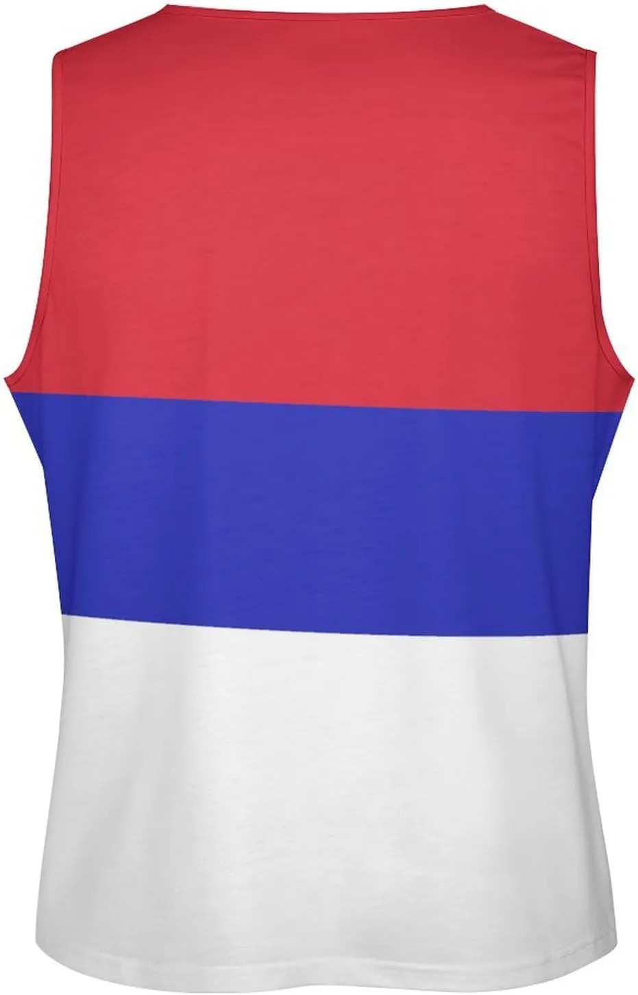 TAIZIYEAH Mens Beach Tank Tops Romanian Flag Sleeveless Lightweight Shirts Summer Running Athletic Swim Shirt