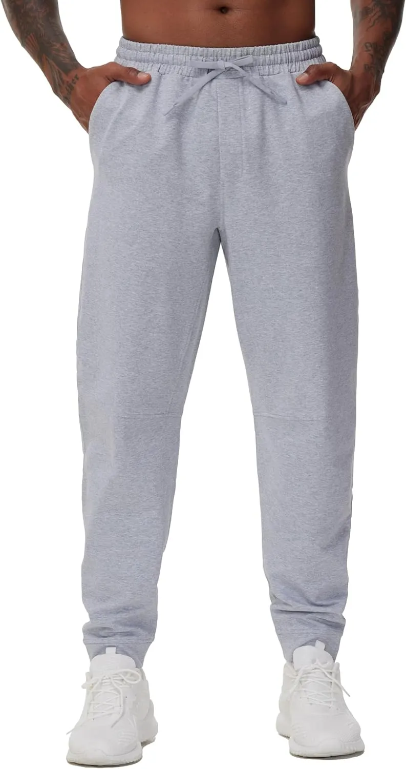 THE GYM PEOPLE Men's Drawstring Workout Joggers Pants Lightweight Tapered Running Lounge Sweatpants with Pockets