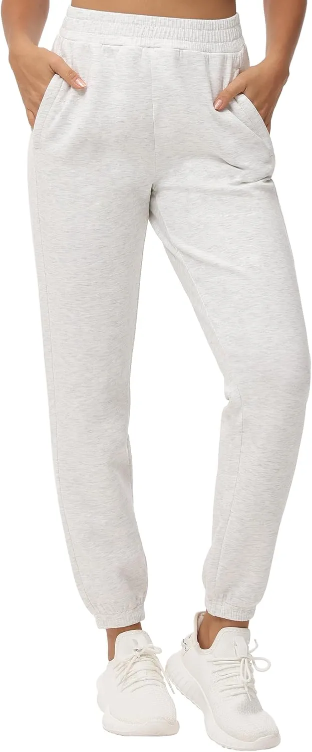 THE GYM PEOPLE Women's Baggy Cinch Bottom Sweatpants Lightweight Workout Joggers Pants with Pockets